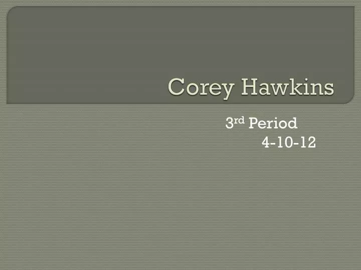 corey hawkins