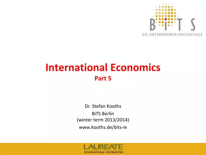 international economics part 5