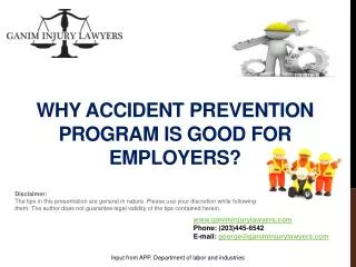Why Accident Prevention Program is Good for Employers?
