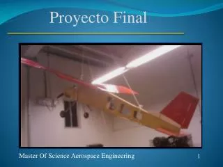 Master Of Science Aerospace Engineering