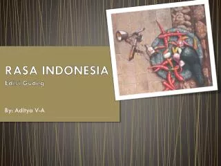 RASA INDONESIA Edisi Gudeg