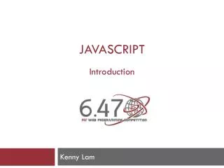 Javascript Introduction