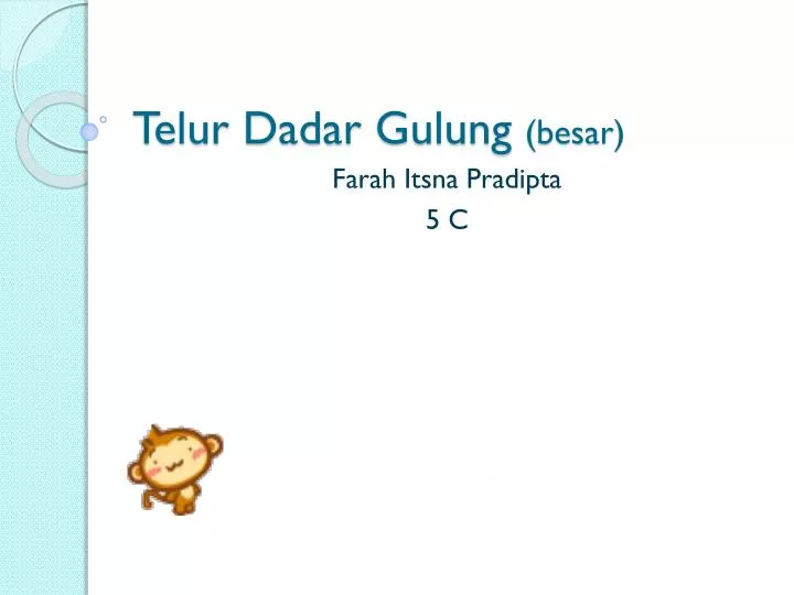 telur dadar gulung besar