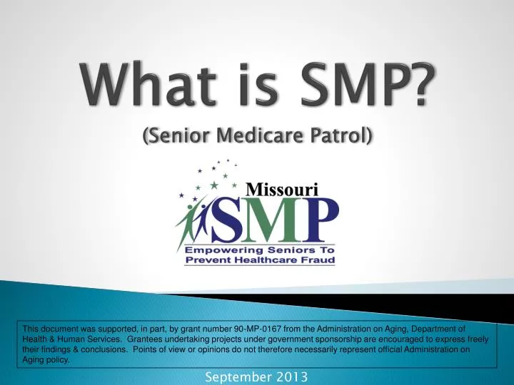 what is smp senior medicare patrol