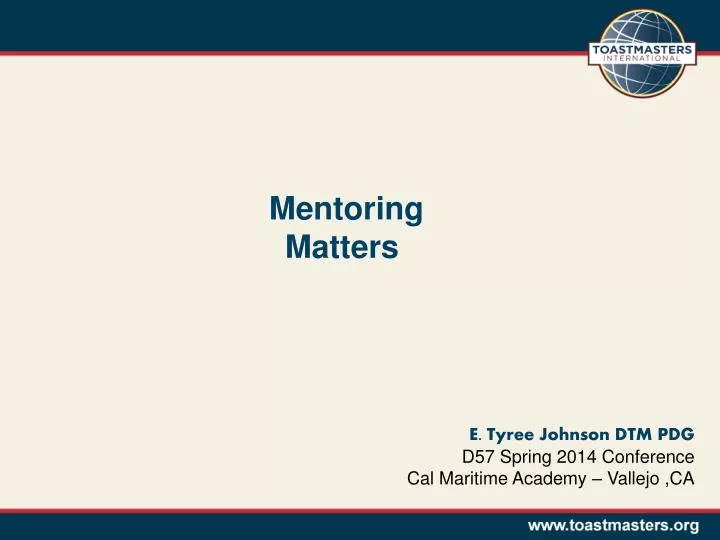 mentoring matters