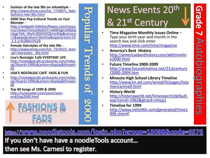 news events 20 th 21 st century