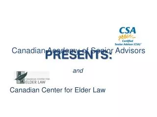Canadian Center for Elder Law