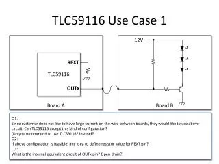 TLC59116 Use Case 1