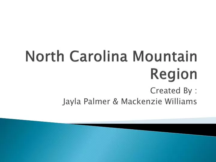 north carolina mountain region