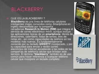 blackberry