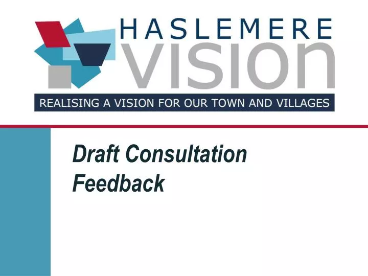 draft consultation feedback