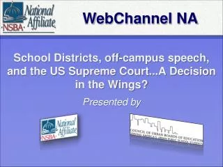 School Districts, off-campus speech, and the US Supreme Court...A Decision in the Wings?