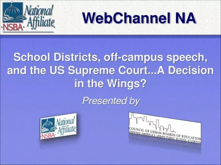 school districts off campus speech and the us supreme court a decision in the wings