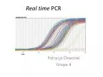 Real time PCR - slide 1