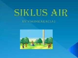 siklus air