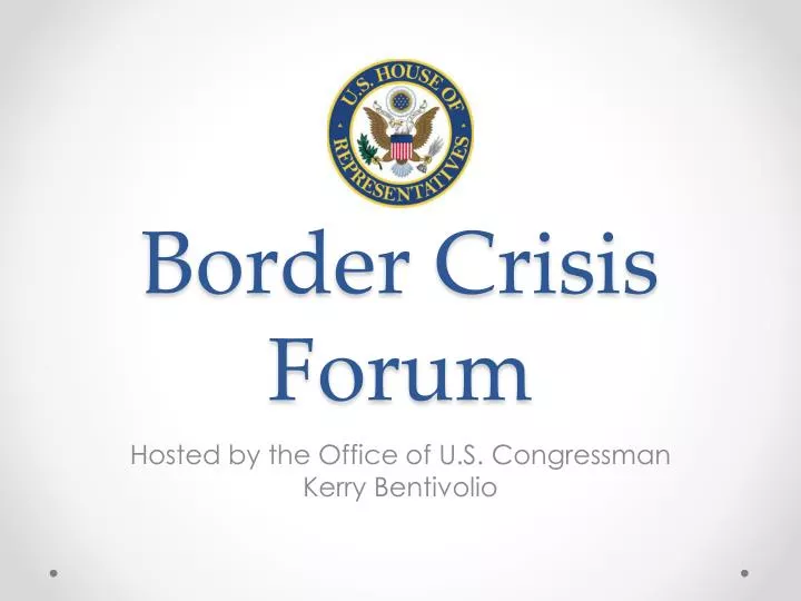 border crisis forum