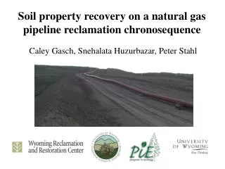 Soil property recovery on a natural gas pipeline reclamation chronosequence
