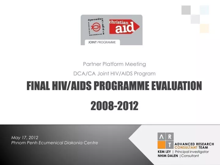 partner platform meeting dca ca joint hiv aids program