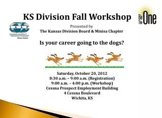 KS Division Fall Workshop