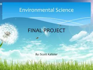 Environmental Science