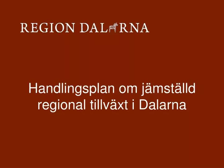 handlingsplan om j mst lld regional tillv xt i dalarna