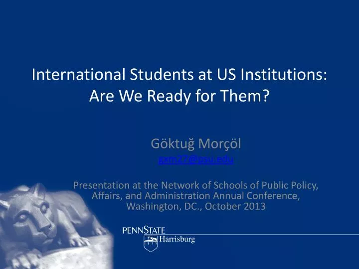 international students at us institutions are we ready for them