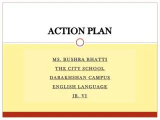 ACTION PLAN