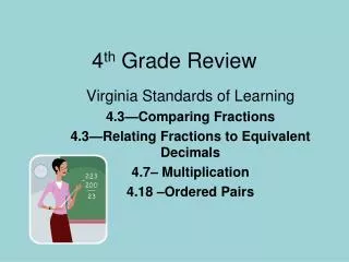 4 th grade review