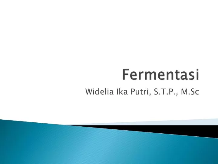 fermentasi