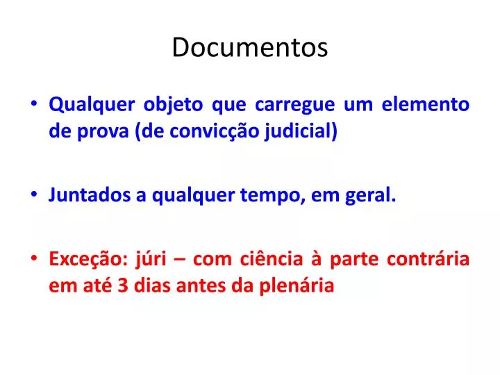 documentos