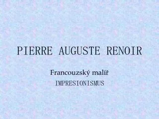 pierre auguste renoir