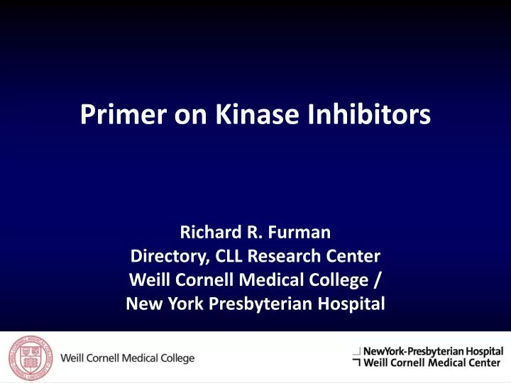 primer on kinase inhibitors