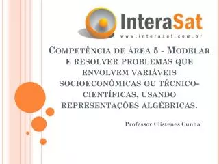 professor cl stenes cunha