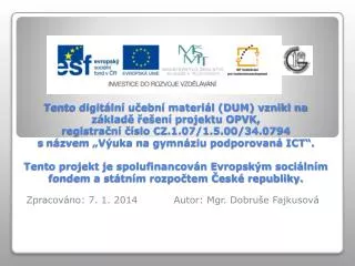 zpracov no 7 1 2014 autor mgr dobru e fajkusov