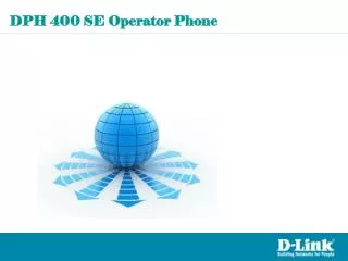 DPH 400 SE Operator Phone