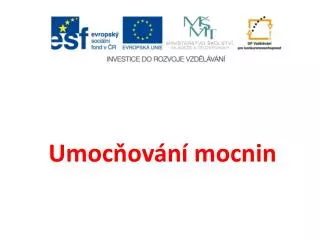 umoc ov n mocnin