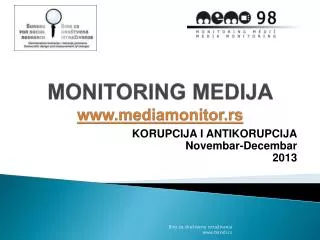 monitoring medija www mediamonitor rs