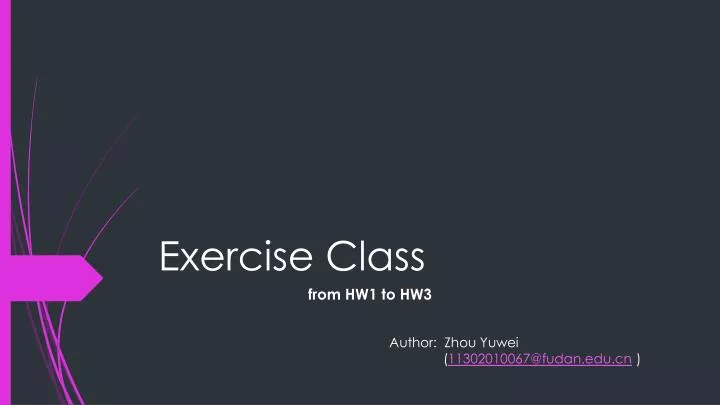 exercise class