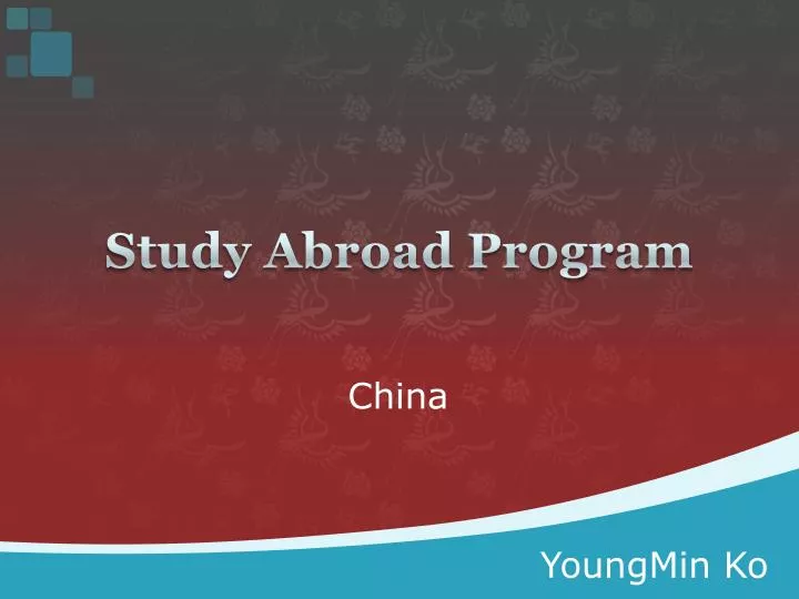study abroad program