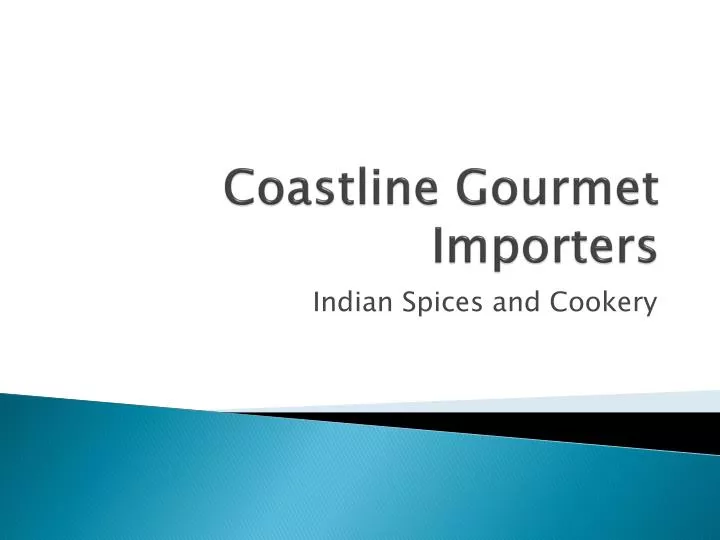 coastline gourmet importers