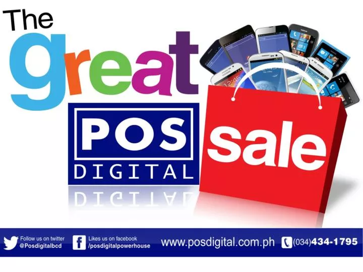 great pos digital sale