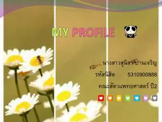 my profile