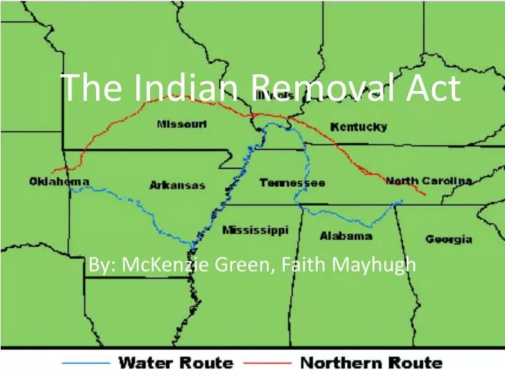 the indian removal act