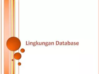 lingkungan database