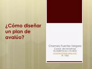 c mo dise ar un plan de aval o