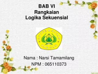 bab vi rangkaian logika sekuensial
