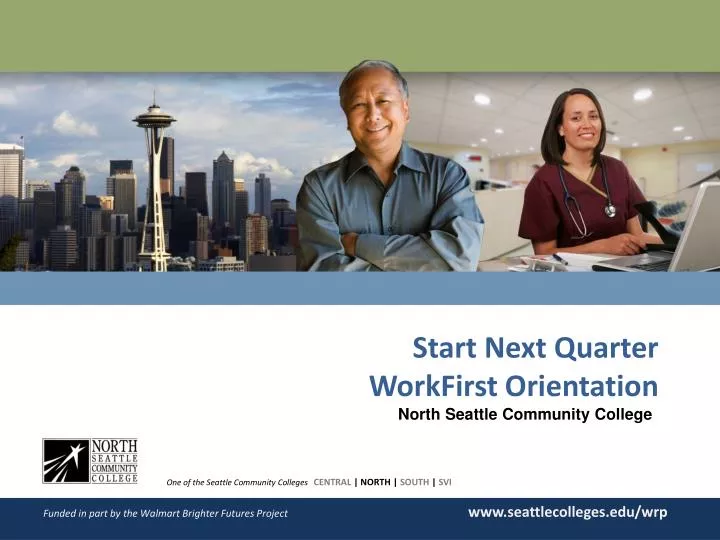 start next quarter workfirst orientation