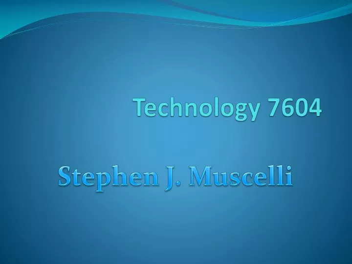 technology 7604