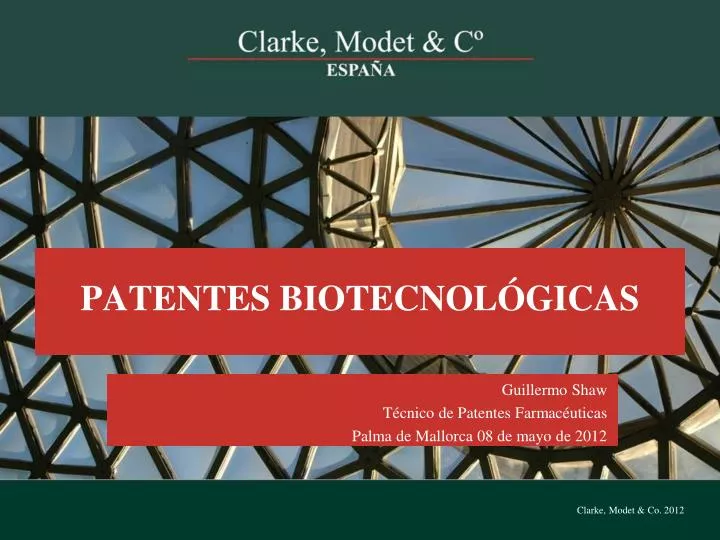 patentes biotecnol gicas