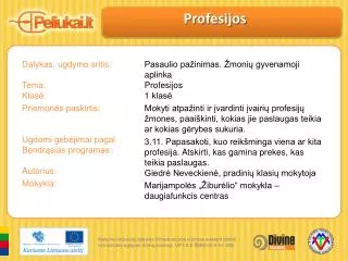 profesijos